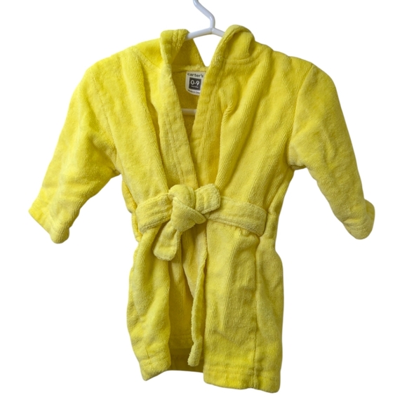 Carter's Hooded duck bath & just born robe 0-9 months bundle - Picture 1 of 12